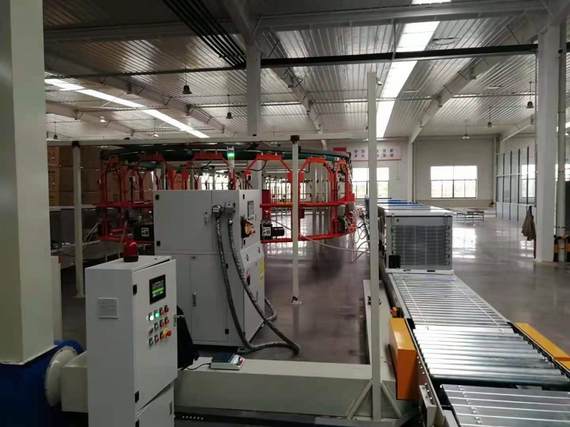 雙槍冷媒灌注機+可燃氣體泄露報警柜，這就是高大上